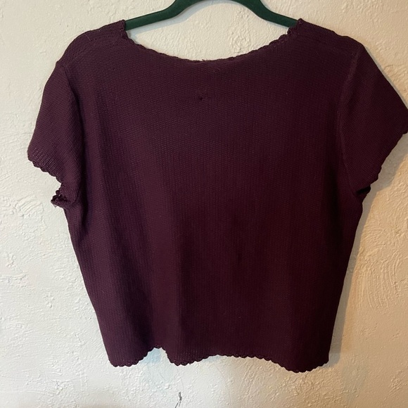 Adrianna Papell Purple Women's Top - Picture 5 of 6